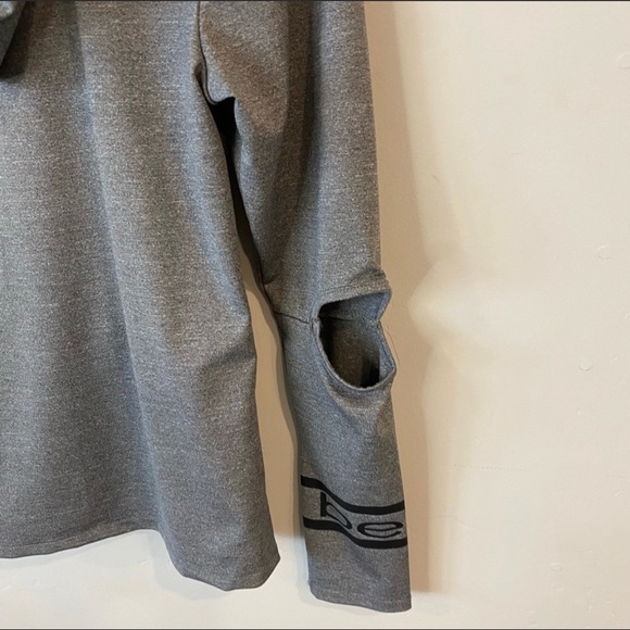 Bebe Gray Lightweight Hoody - Picture 5 of 6